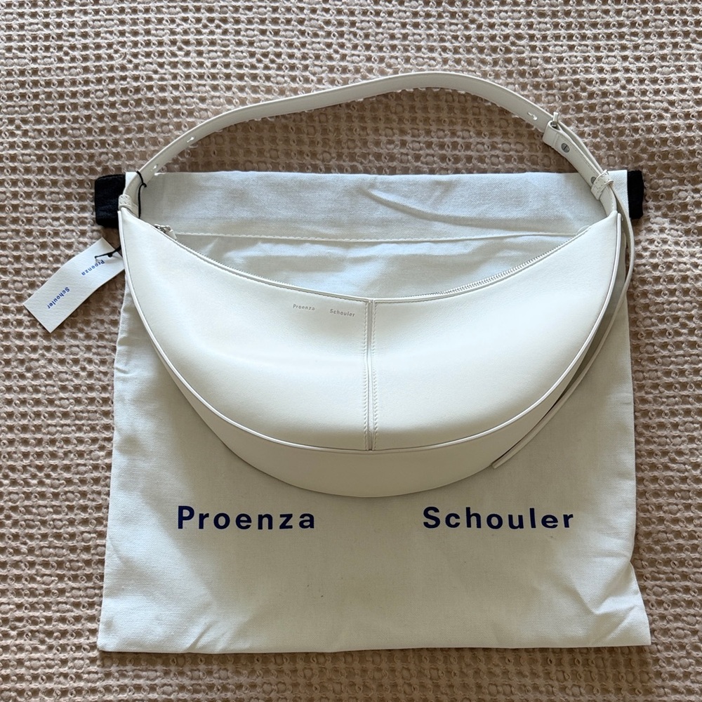 Proenza Schouler Slide Bag White NWT